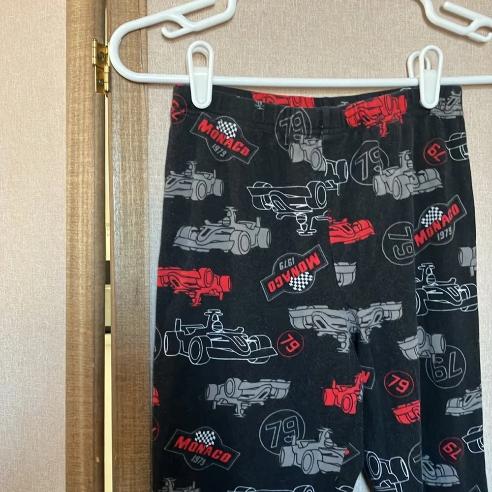 Children’s Black and Red Graphic sleep bottoms 12